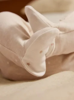 Next Two Way Zip Baby Sleepsuit (0-18mths) Neutral I Love My Daddy Sale