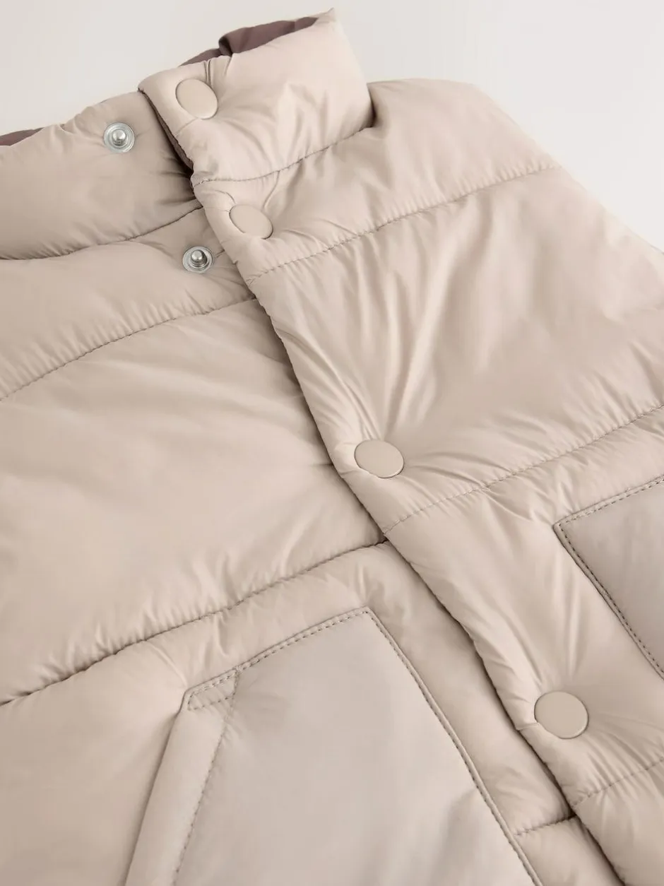 Next Neutral Padded Gilet (3mths-10yrs) New