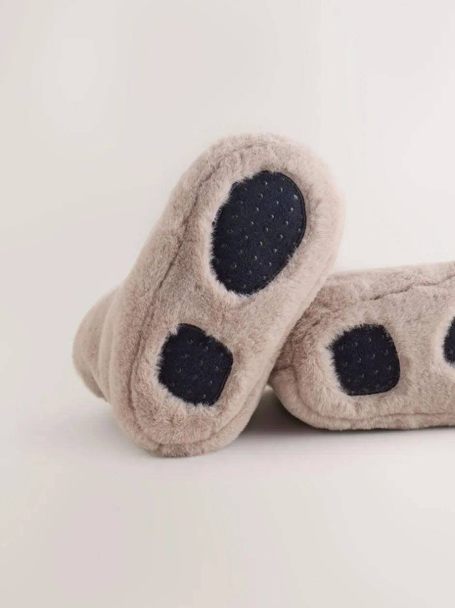 Next Soft Slipper Socks Neutral Clearance
