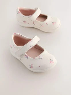 Next Standard Fit (F) First Walker Mary Jane Shoes Neutral
