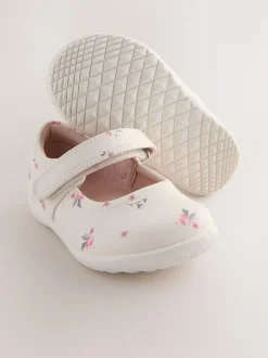 Next Standard Fit (F) First Walker Mary Jane Shoes Neutral