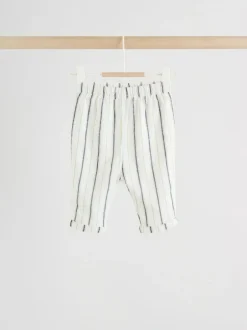 Next Neutral Stripe Sweat Top and Trousers Baby Set (0mths-2yrs) Best