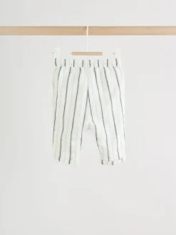 Next Neutral Stripe Sweat Top and Trousers Baby Set (0mths-2yrs) Best