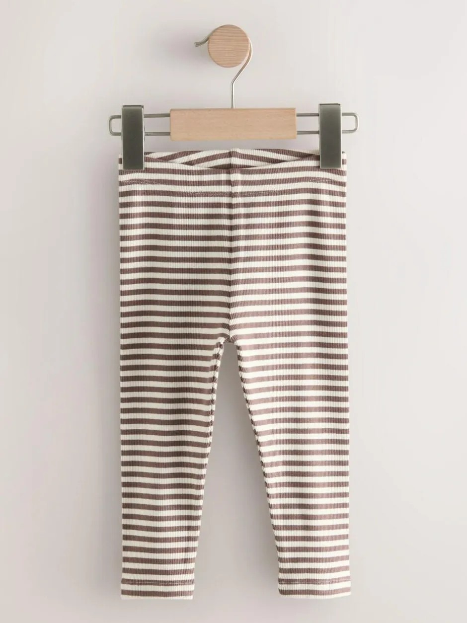 Next Leggings 3 Pack (3mths-7yrs) Neutrals and Blue Best