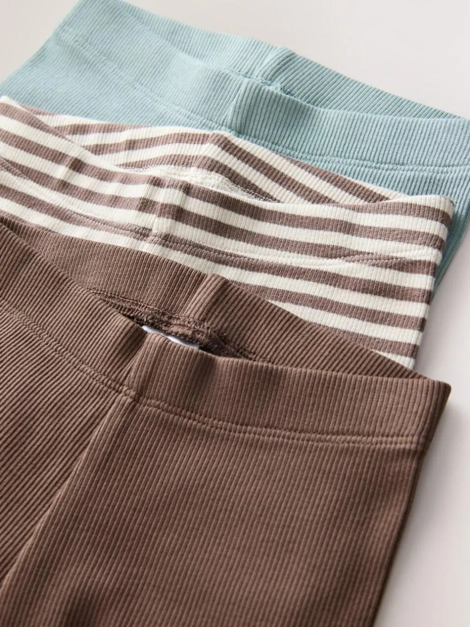 Next Leggings 3 Pack (3mths-7yrs) Neutrals and Blue Best