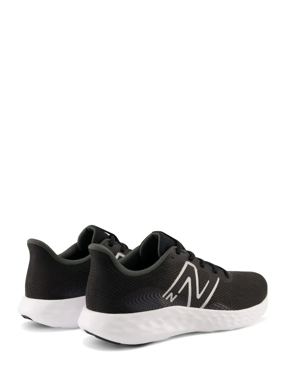 New Balance Mens 411 Trainers Black Chrome Discount