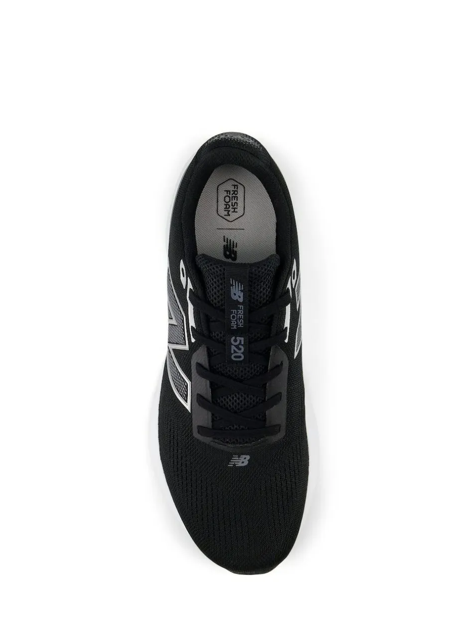 New Balance Mens Fresh Foam 520 Trainers Black