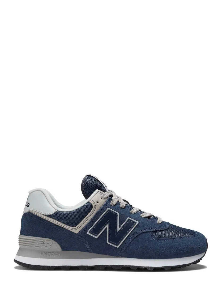 New Balance Navy Blue Mens 574 Trainers Sale