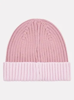 New Balance Contrast Beanie Pink Hot