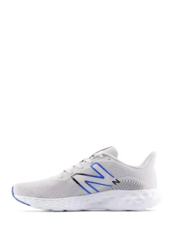 New Balance White/Blue Mens 411 Trainers Clearance