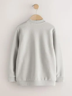 Next Smart Bomber Jacket (3-16yrs) New Grey Clearance