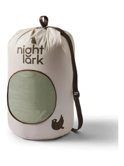 Night Lark Green Seersucker Coverless Duvet Set