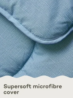 Night Lark Linen 10.5 Tog Coverless Duvet Blue Online