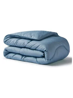 Night Lark Linen 10.5 Tog Coverless Duvet Blue Online