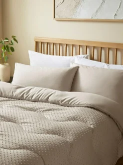 Night Lark Natural Oat 10.5 Tog Coverless Duvet and Pillowcase Set Online