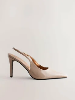 Next Forever Comfort® Point Toe Slingback Heels Nude Online