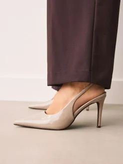 Next Forever Comfort® Point Toe Slingback Heels Nude Online