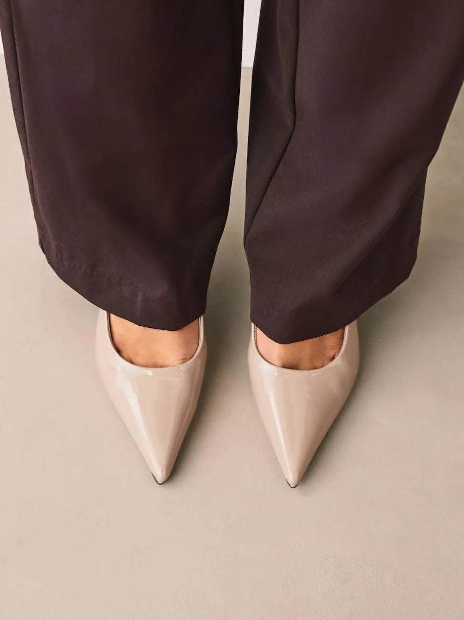 Next Forever Comfort® Point Toe Slingback Heels Nude Online