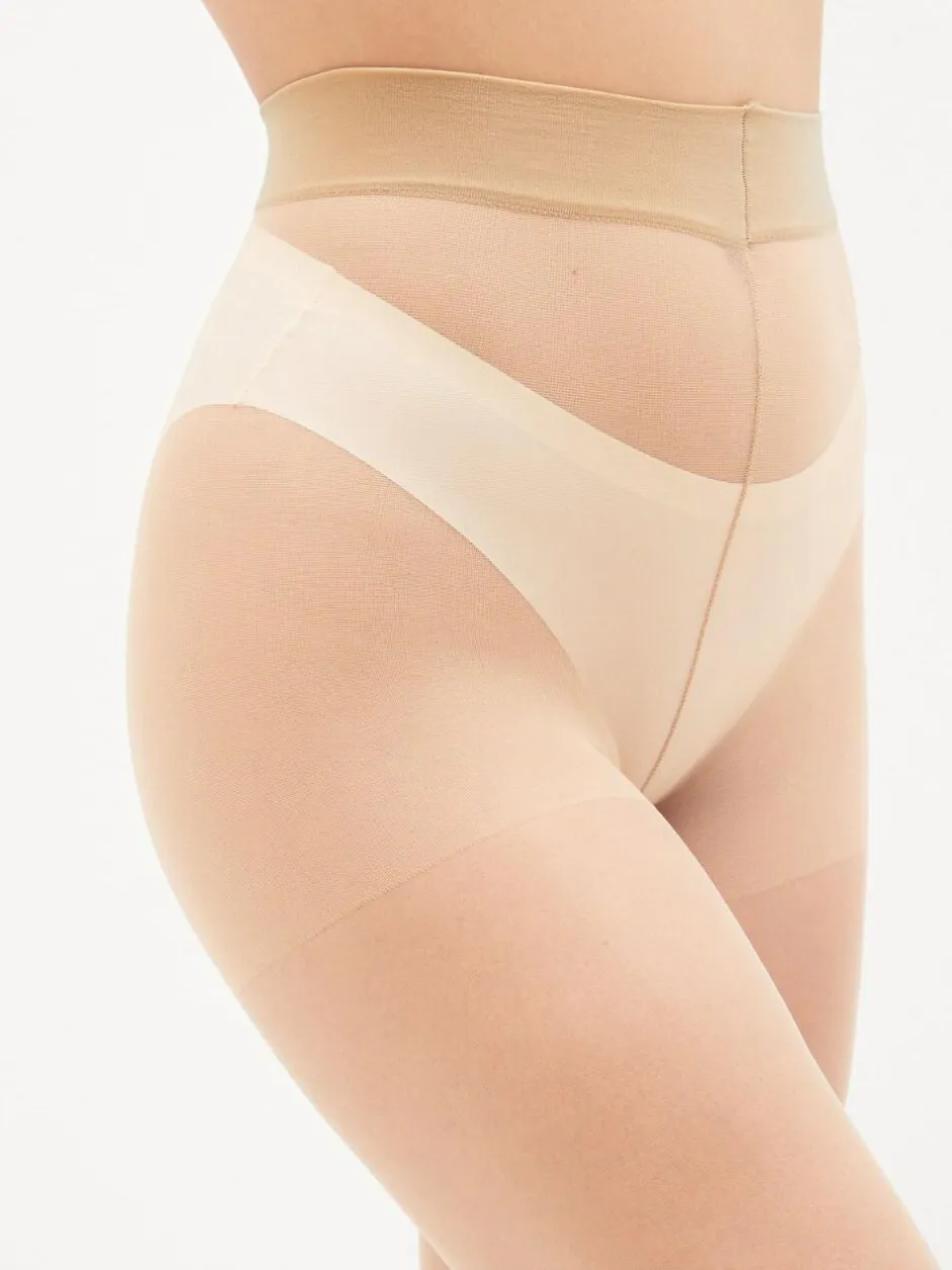 Next Sandal Toe Sheer 5 Denier Tights Nude