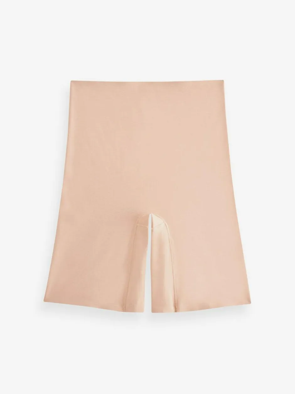 Next Thigh Smoother Short Shaping Tummy Control Premium Cotton Blend Knickers Nude