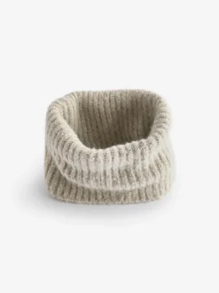 Next Oatmeal Chunky Rib Snood (1-16yrs) Clearance