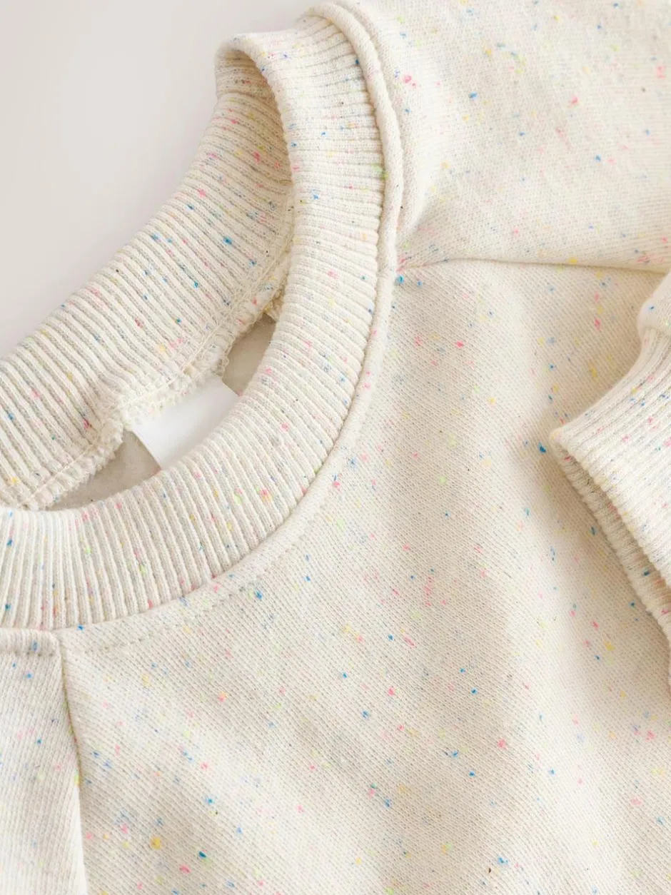 Next Oatmeal Crew Neck Sweatshirt (3mths-7yrs) Hot