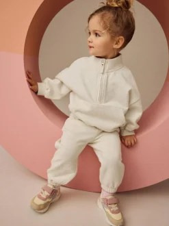 Next Cuffed Sweat Joggers (3mths-7yrs) Oatmeal Best
