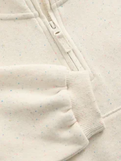 Next Oatmeal Quarter Zip Sweatshirt (3mths-7yrs)