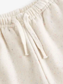 Next Oatmeal Wide Leg Sweat Joggers (3mths-7yrs) Clearance