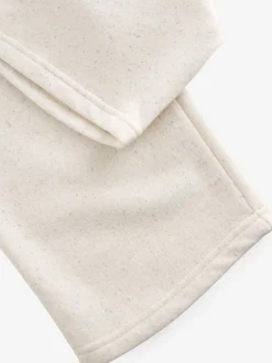 Next Oatmeal Wide Leg Sweat Joggers (3mths-7yrs) Clearance