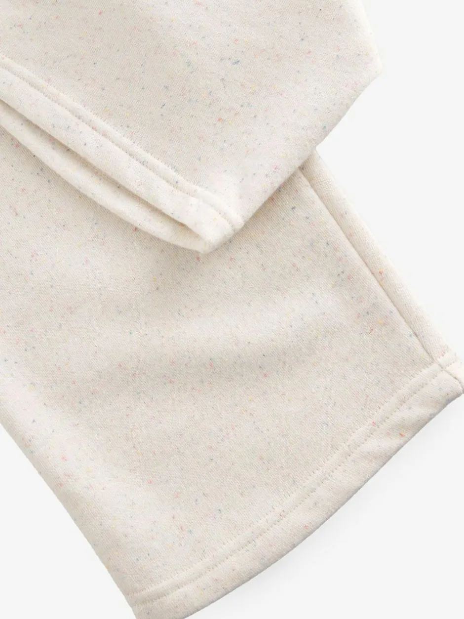 Next Oatmeal Wide Leg Sweat Joggers (3mths-7yrs) Clearance