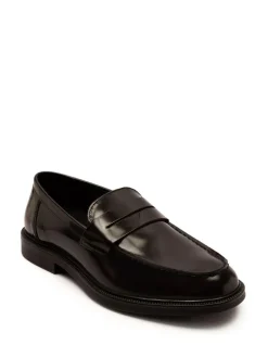 Off The Hook Brown Perry Loafer Smooth Leather Shoes Online