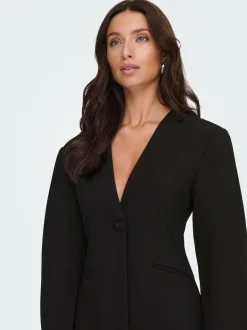 ONLY Black Balloon Sleeve Blazer Best