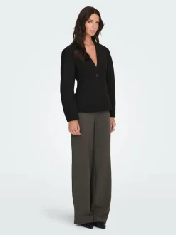 ONLY Black Balloon Sleeve Blazer Best