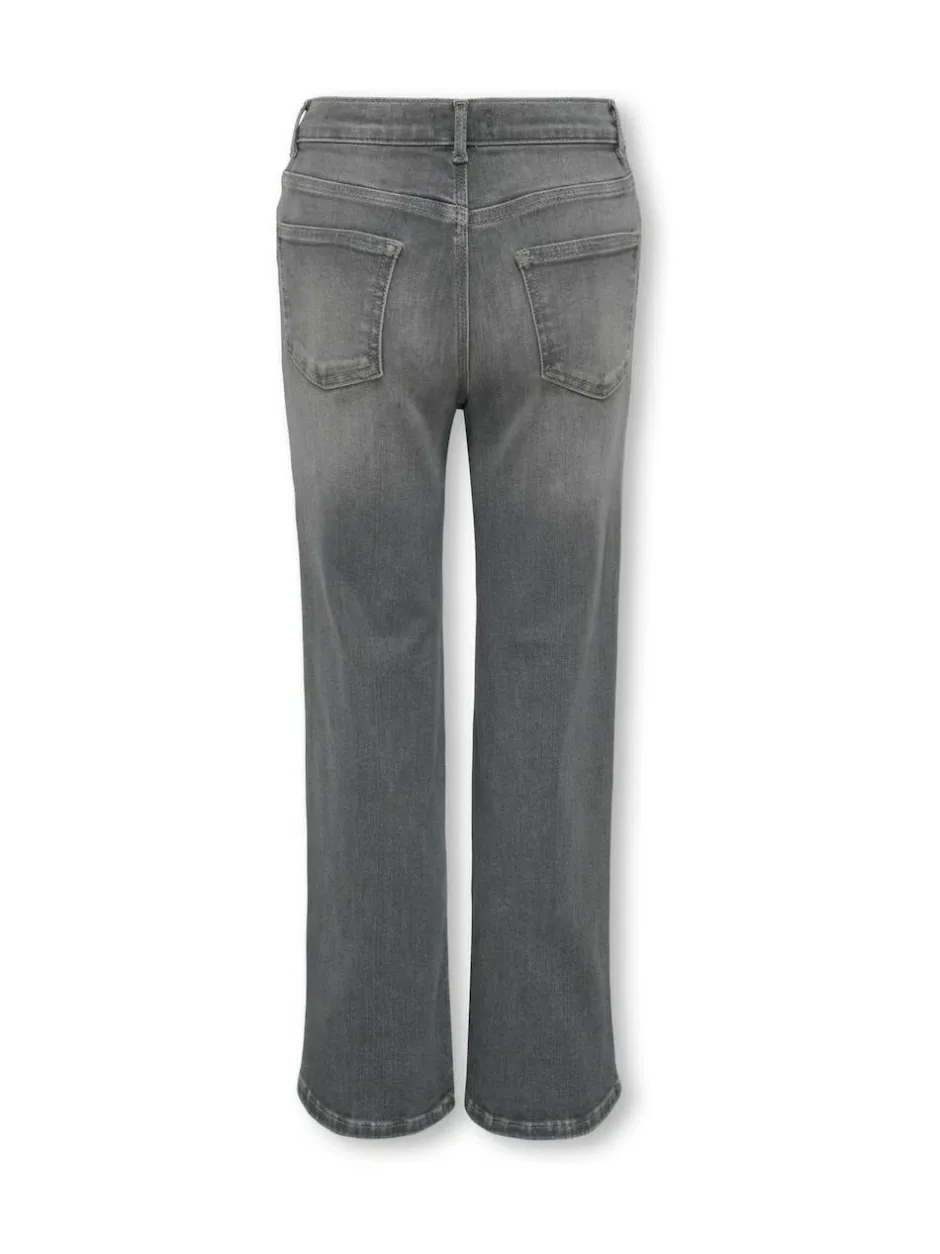 ONLY KIDS Grey Madison Wide Leg Jeans Discount