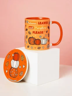 Next Orange Sam Jayne Autumn Leaves Gift Set Outlet