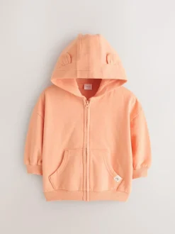 Next Orange Zip Through Hoodie (3mths-7yrs) Sale