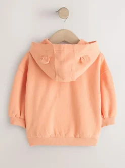 Next Orange Zip Through Hoodie (3mths-7yrs) Sale
