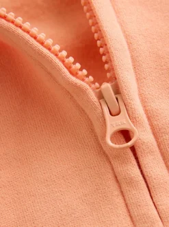 Next Orange Zip Through Hoodie (3mths-7yrs) Sale