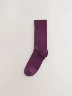 Next 8 Pack Embroidered Lasting Fresh Socks Orange/Green/Blue Online