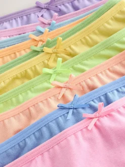 Next Briefs 10 Pack (1.5-16yrs) Orange/Pink Clearance