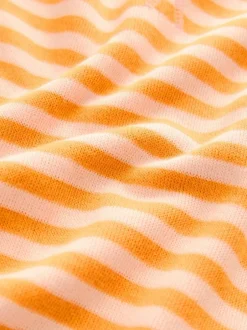 Next Orange/Pink Oversized Cosy Rib Sweatshirt (9mths-16yrs)