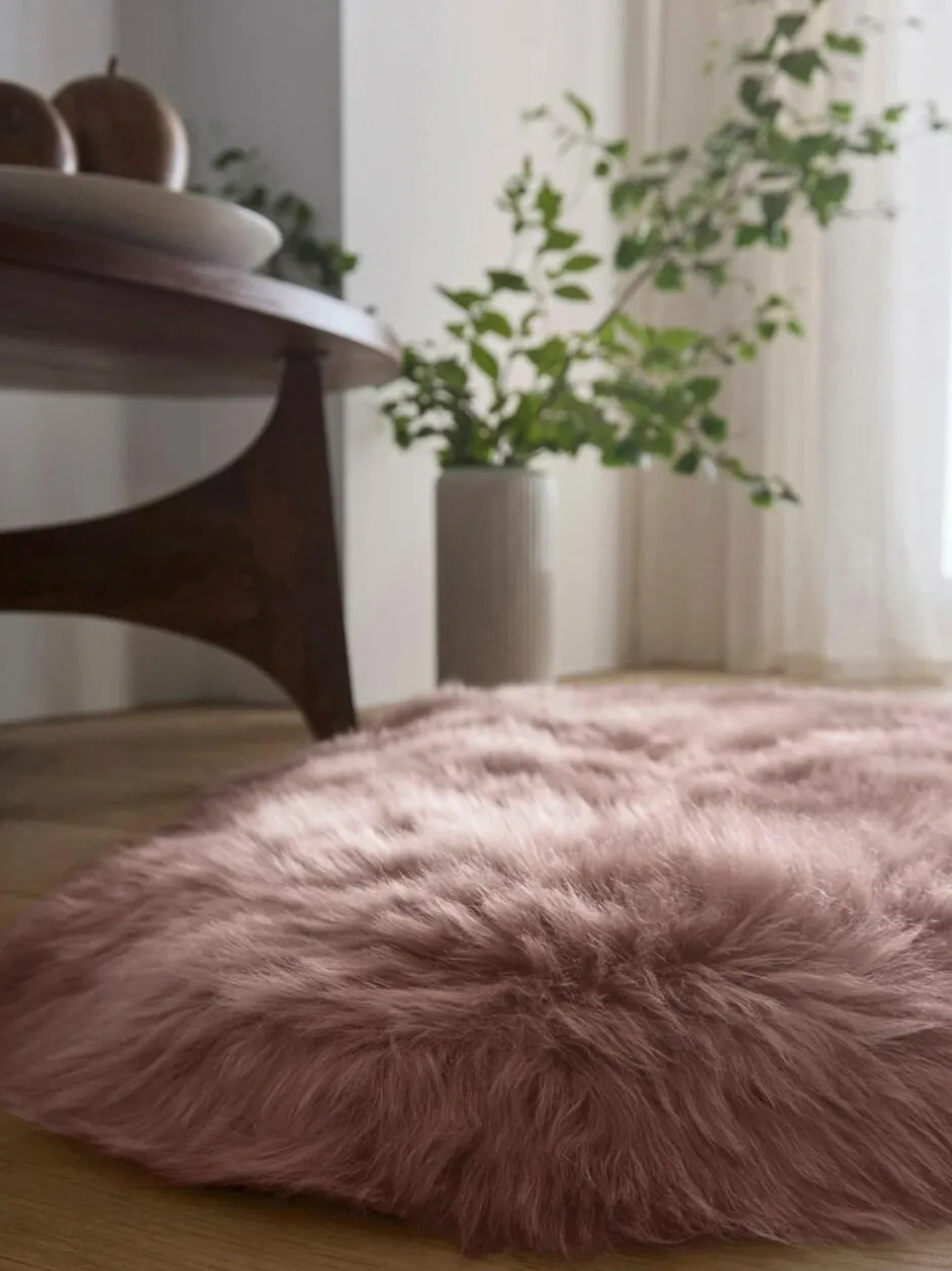 Origin Rugs Adobe Rose Sheepskin Rug Discount