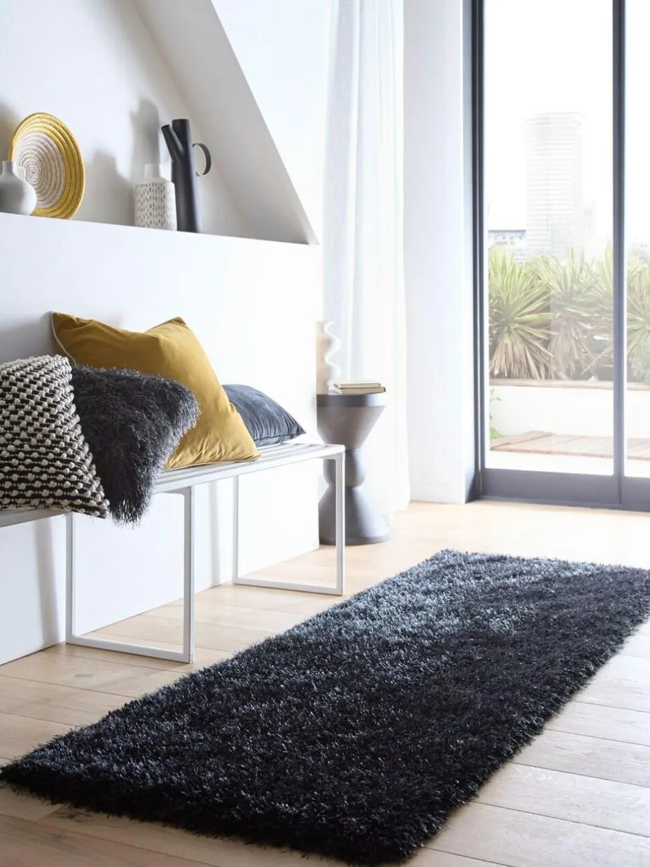 Origin Rugs Black Chicago Runner Outlet
