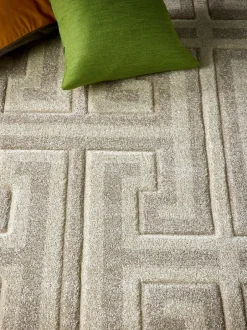 Origin Rugs Greek Key Rug Brown Outlet