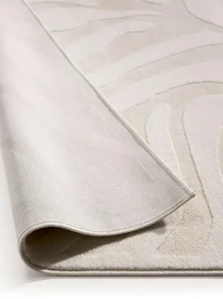 Origin Rugs Cream White Sands Dune Rug Discount