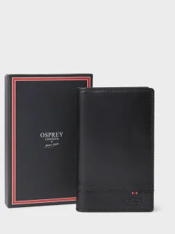 Osprey London Leather Micro Leather Dress Wallet Black Online