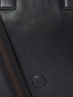 Osprey London The Compass Leather Laptop Bag Black Sale