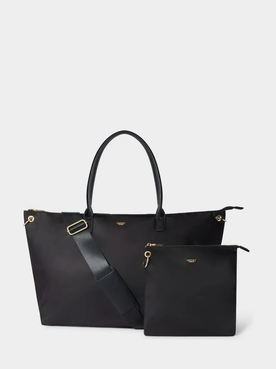 Osprey London Black The Voyage Nylon Weekender Bag Sale