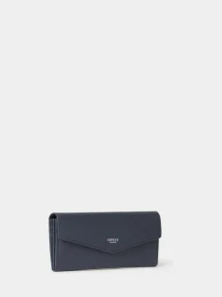 Osprey London The Neptune Leather Purse & Card Holder Set Blue Best